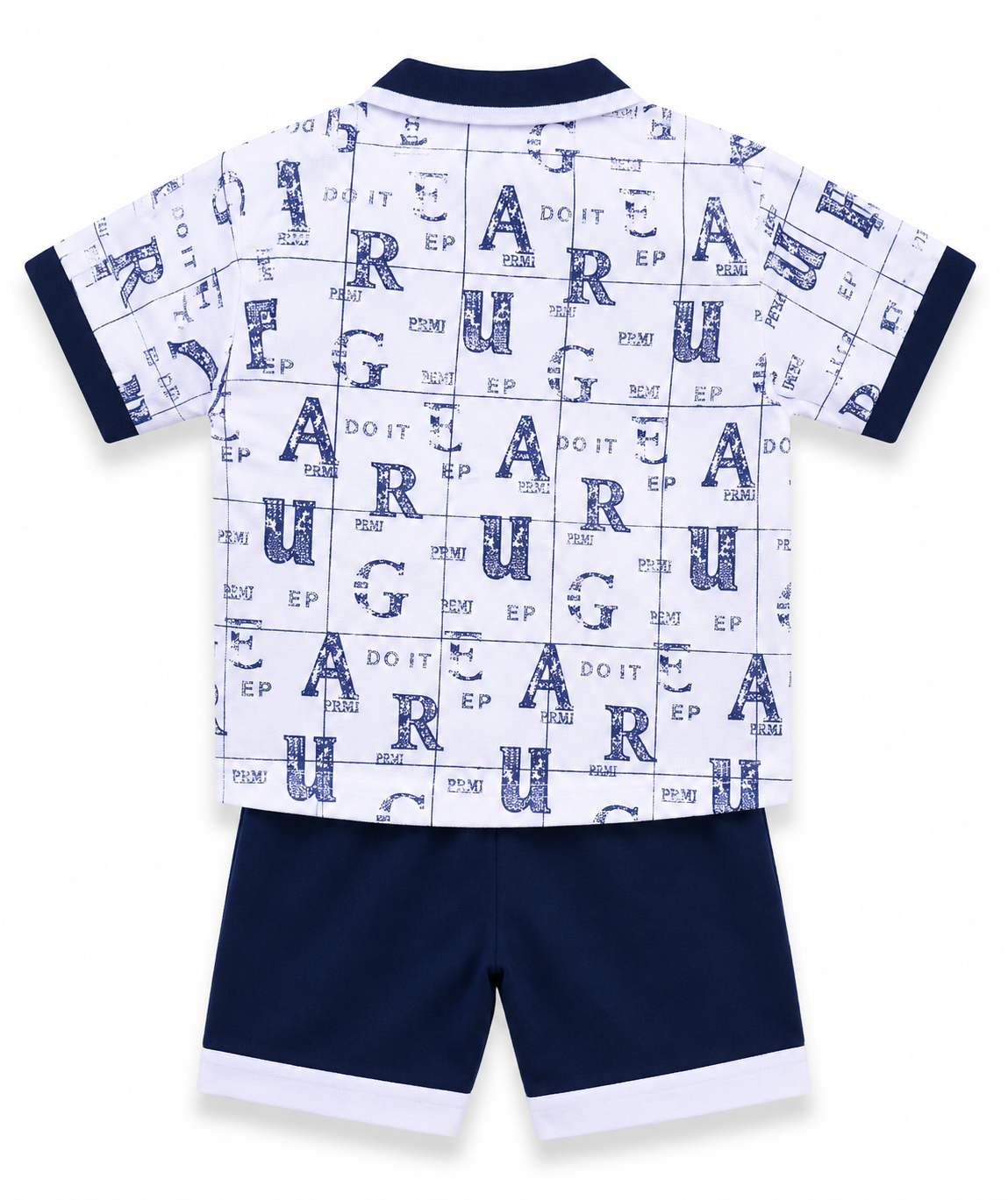 Kids Stylish 3-Piece Summer Outfit Set – Premium Cotton Shirt, Vest & Shorts